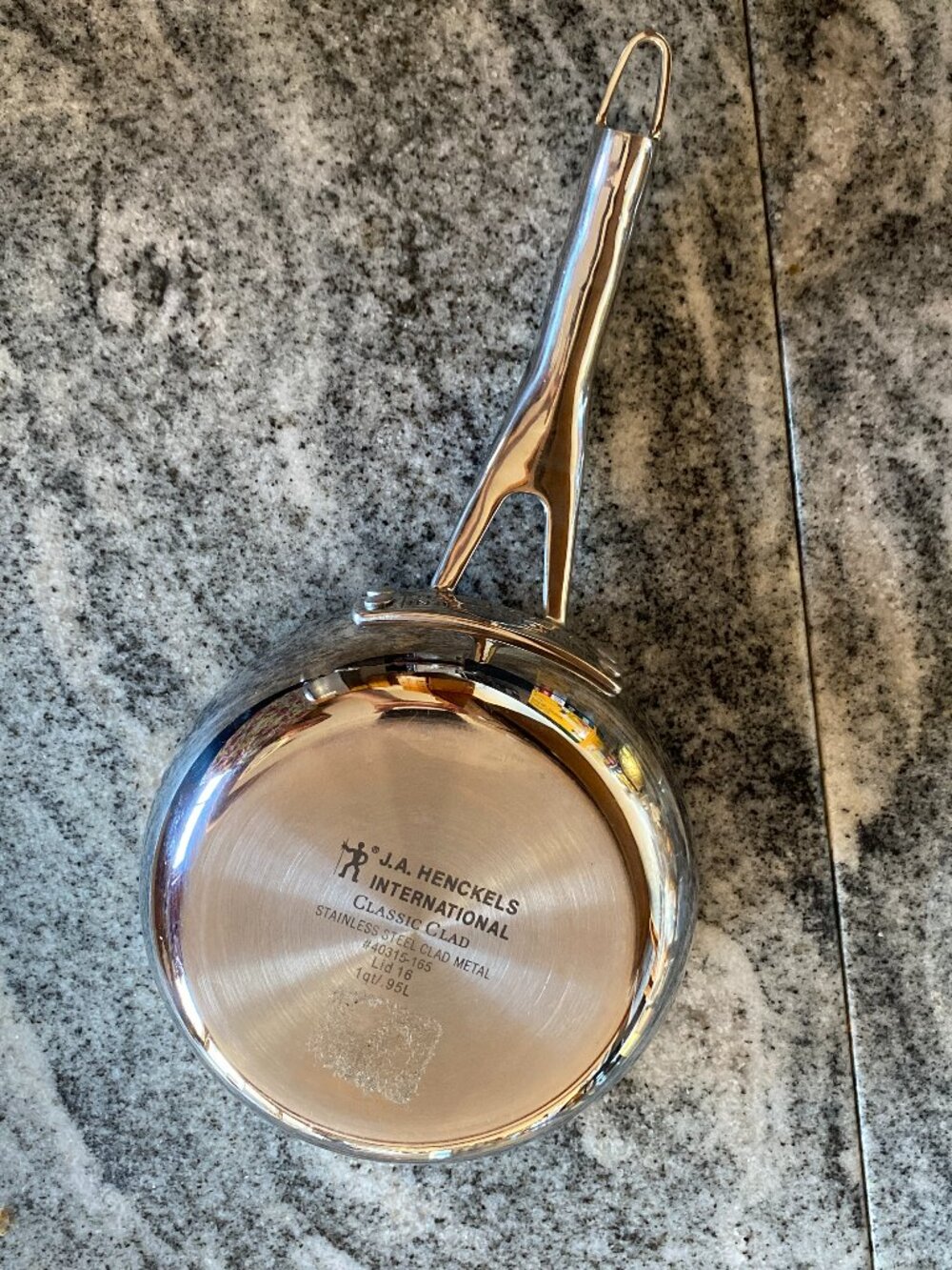 NEW  J.A.Henckels Saucepan 1 qt/0.95 L Stainless Steel Classic Clad